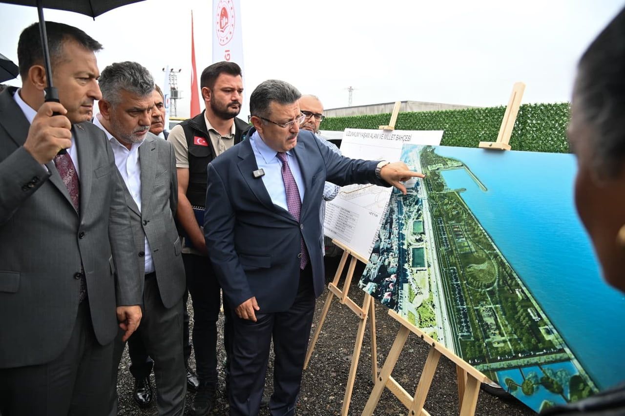 TRABZON’UN GELECEĞİNE YÖNELİK ÖNEMLİ PROJELER ARASINDA YER ALAN UZUNKUM YAŞAM ALANI İÇİN TÜRKİYE...