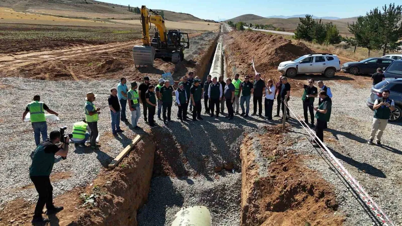BAYBURT KIRKLARTEPE BARAJI SULAMA İNŞAATINDA İNCELEME