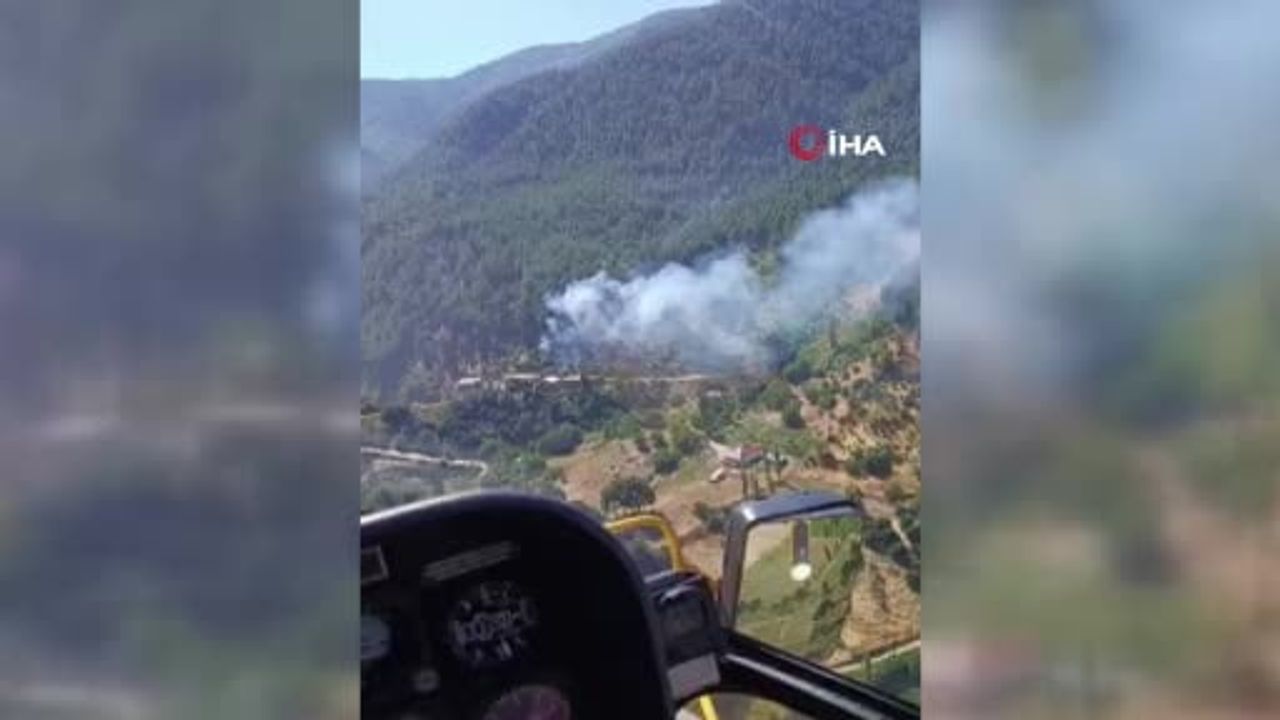 Kahramanmaraş'ta iki orman yangını kontrol altına alındı