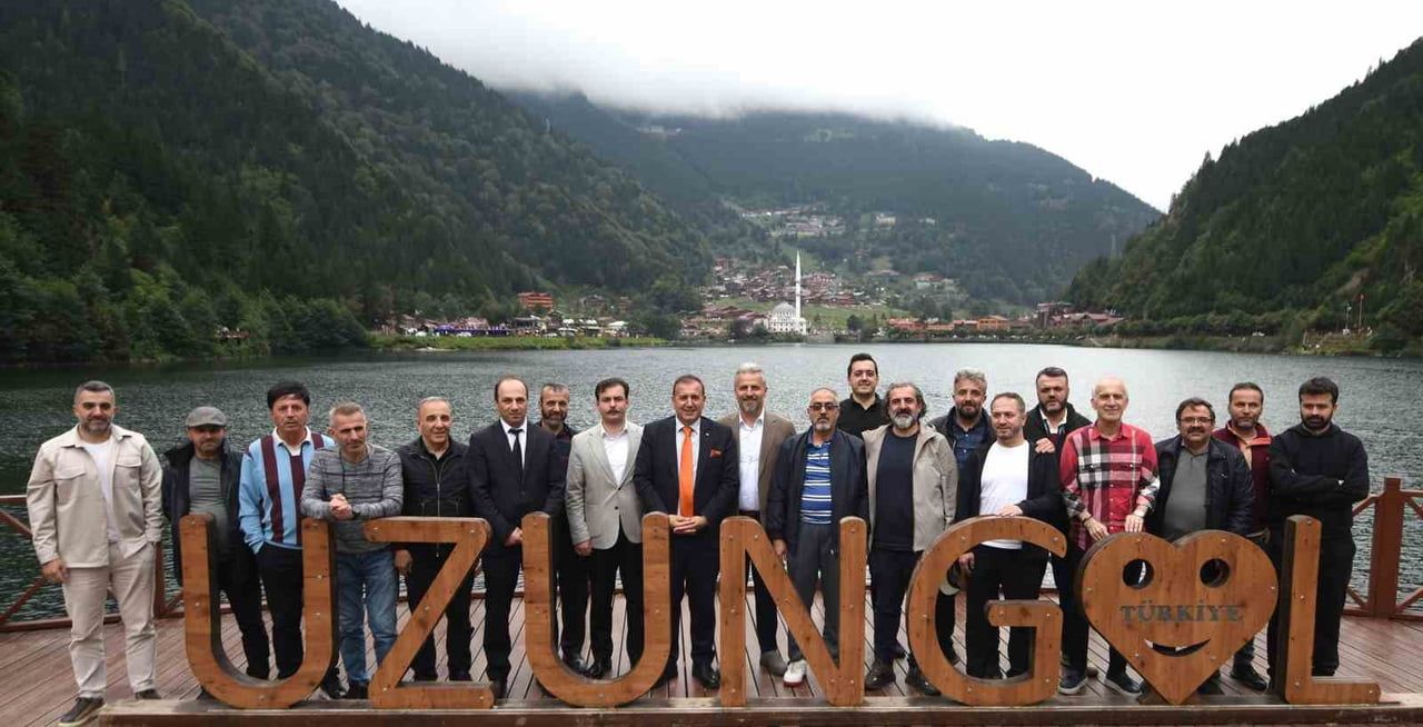 TRABZON TİCARET VE SANAYİ ODASI (TTSO) BAŞKANI ERKUT ÇELEBİ, UZUNGÖL'DE FAALİYET GÖSTEREN TURİZM...