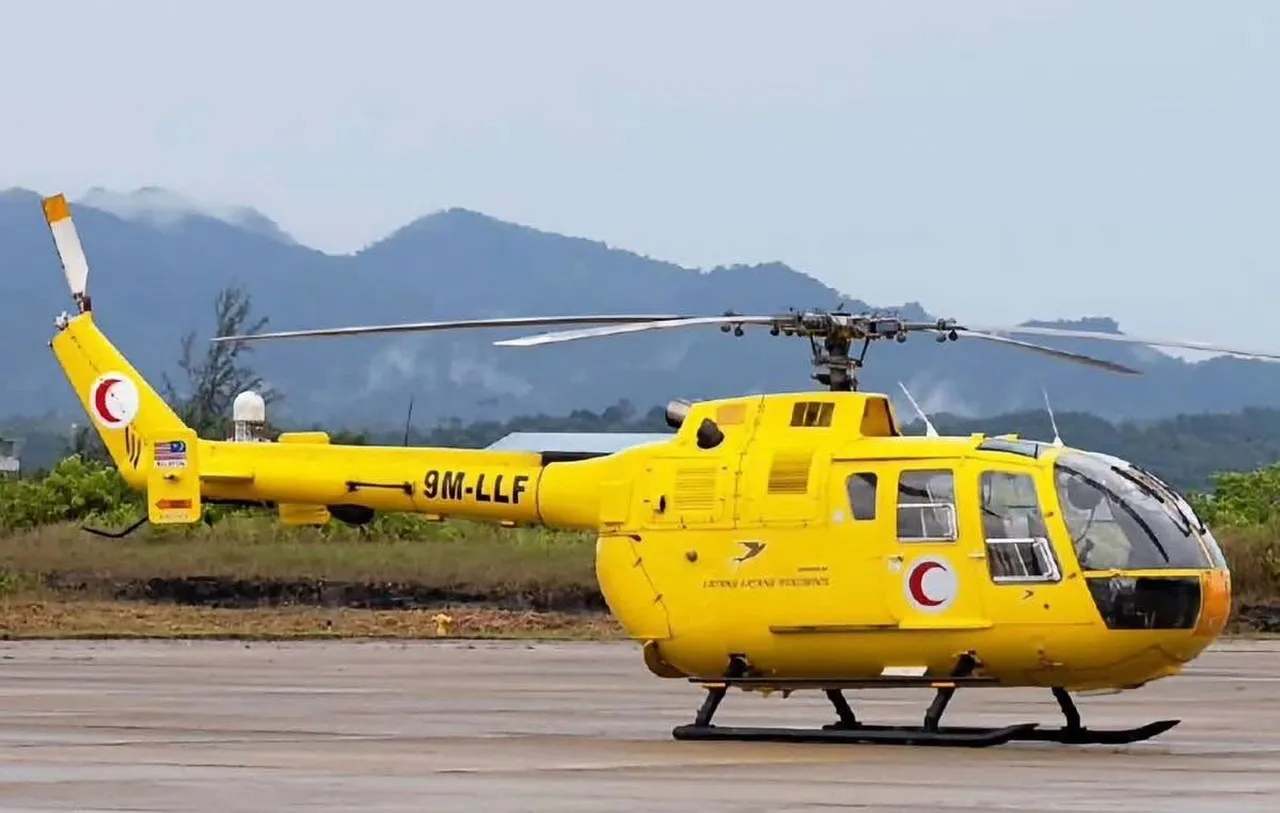 MALEZYA'DA SAĞLIK EKİBİNİ TAŞIYAN HELİKOPTER DÜŞTÜ: 5 ÖLÜ