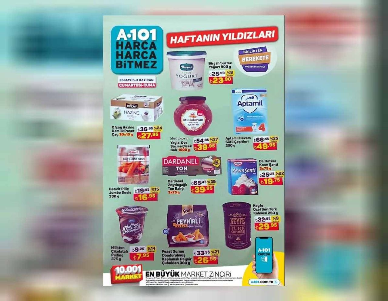 28 Mayıs - 3 Haziran A101 aktüel ürünler