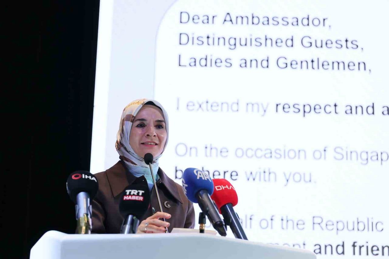 AİLE VE SOSYAL HİZMETLER BAKANI MAHİNUR ÖZDEMİR GÖKTAŞ'IN KONUŞMASI