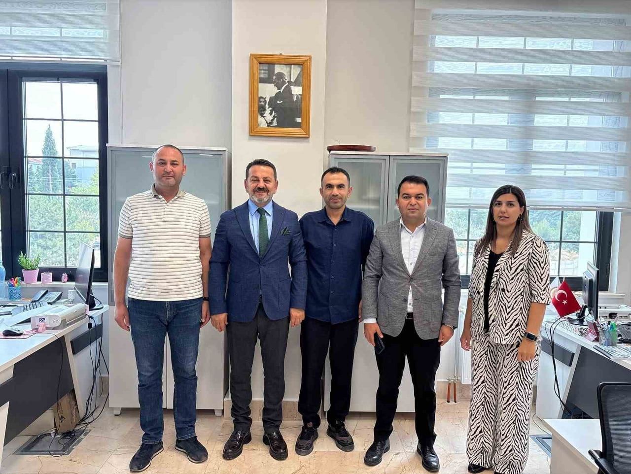 GAZİ SELÇUK KALKAN’LA ANLAMLI BULUŞMA
