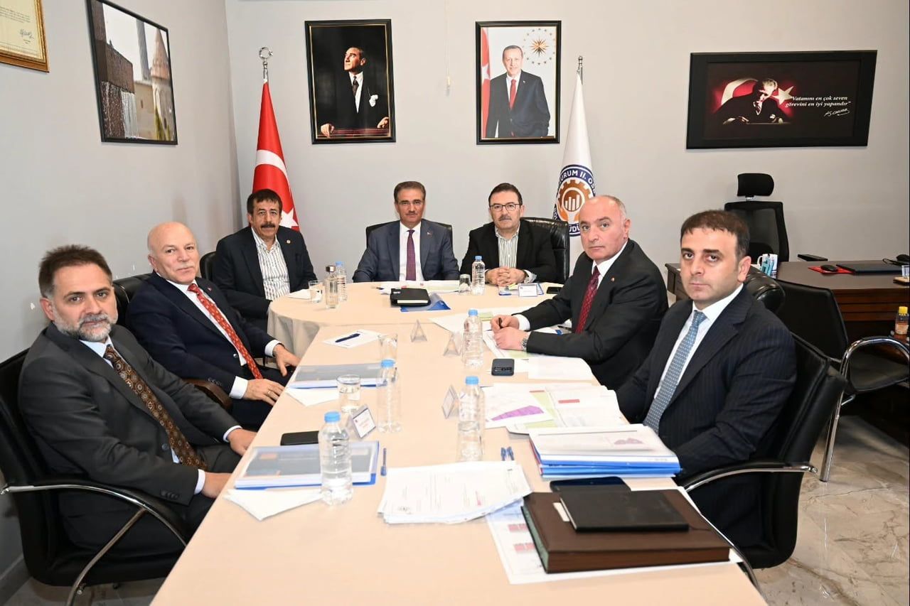 ERZURUM MERKEZ II. ORGANİZE SANAYİ BÖLGESİ EYLÜL AYI YÖNETİM KURULU TOPLANTISI, VALİ AYDIN...