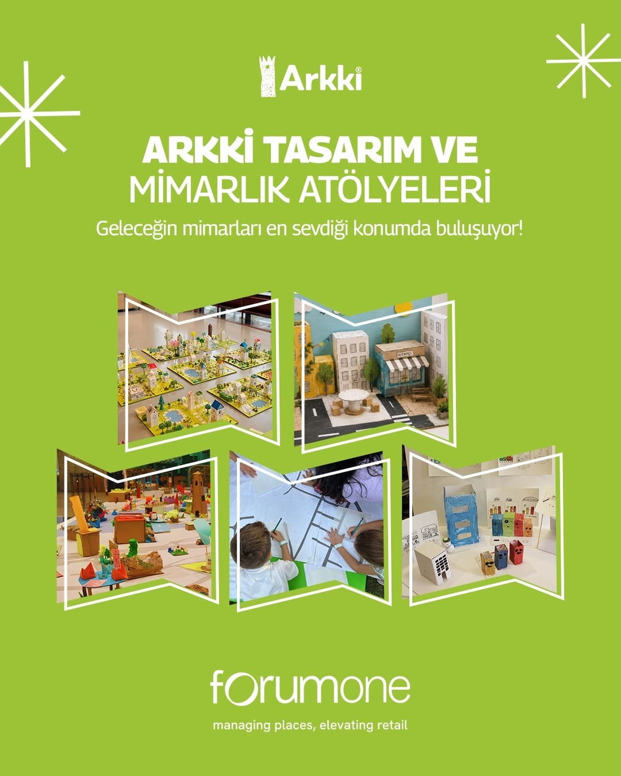 FORUMONE, ÇOCUKLARIN HAYAL GÜÇLERİNİ KEŞFETMELERİNE VE KENDİ FİKİRLERİNİ HAYATA GEÇİRMELERİNE...