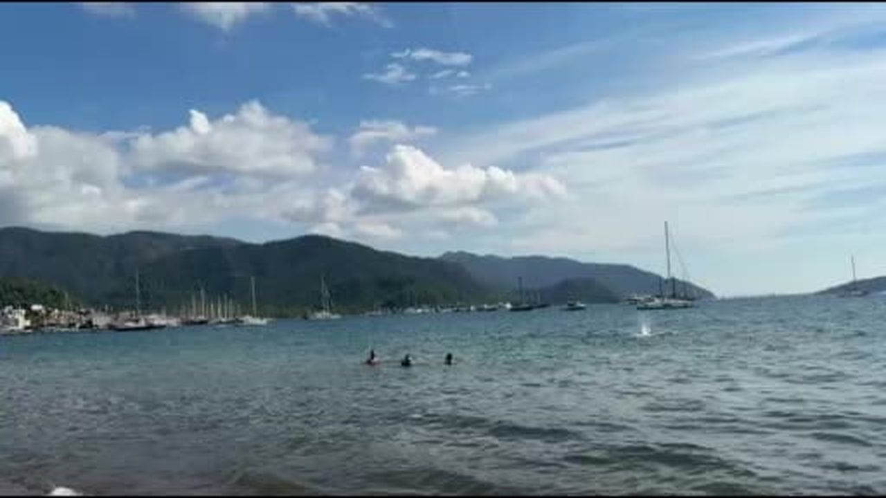 Marmaris'te Ekim ayında deniz keyfi