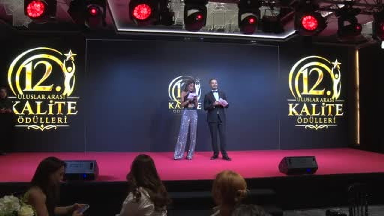 12’nci Uluslararası Altın Kalite Ödülleri sahiplerini buldu