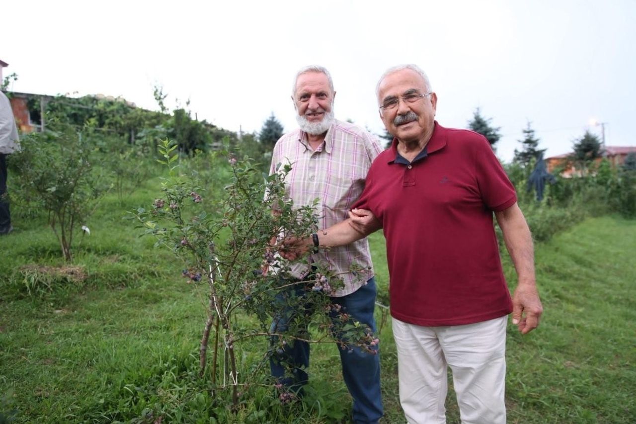 ORDU BÜYÜKŞEHİR BELEDİYE BAŞKANI DR. MEHMET HİLMİ GÜLER (SAĞDA) VE ADEM POLAT (SOLDA)