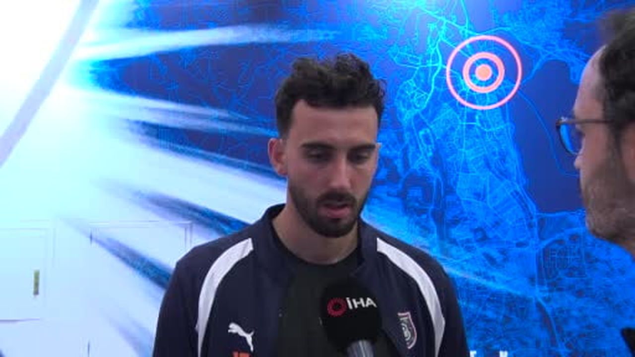 Başakşehir’in milli kalecisi Muhammed Şengezer, Gençlerbirliği galibiyeti sonrası, "Bütün takım...