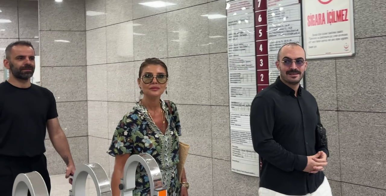 GÜLBEN ERGEN, SAVCILIKTA İFADE VERMEK ÜZERE ÇAĞLAYAN'DAKİ İSTANBUL ADALET SARAYINA GELDİ