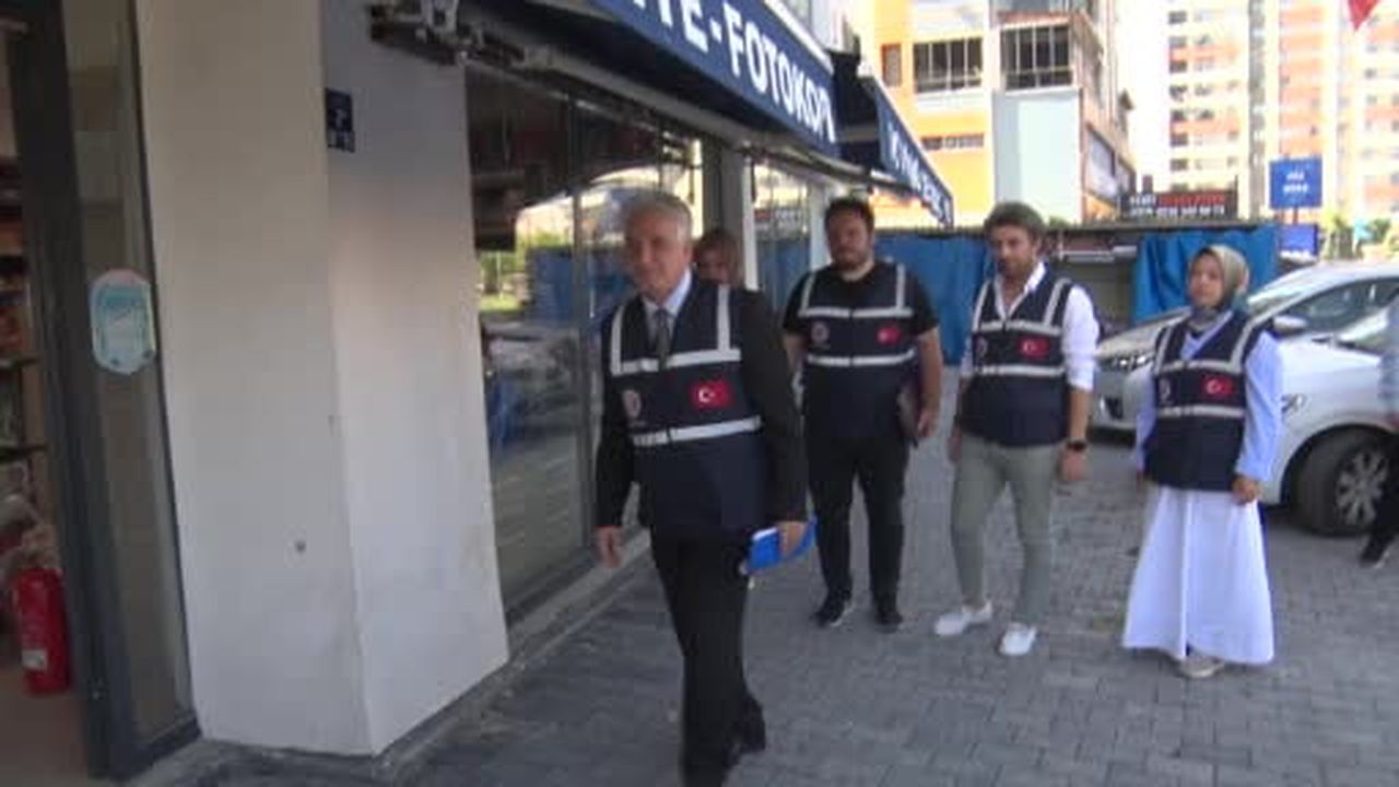Kayseri'de kırtasiyelerde denetimler artırıldı