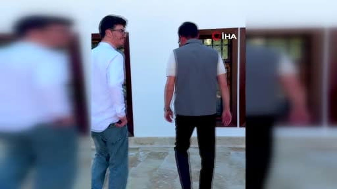 Kendi sesiyle karşılaşan başkan Yazıcıoğlu kahkahalara boğuldu