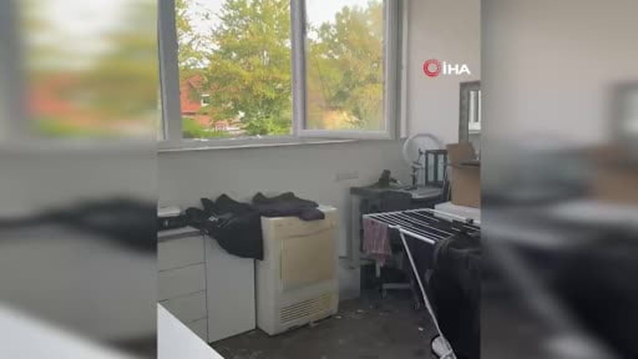 Almanya’nın Garbsen kentinde banka soymak için bitişikteki Türk kuaför salonunun duvarını delmeye...