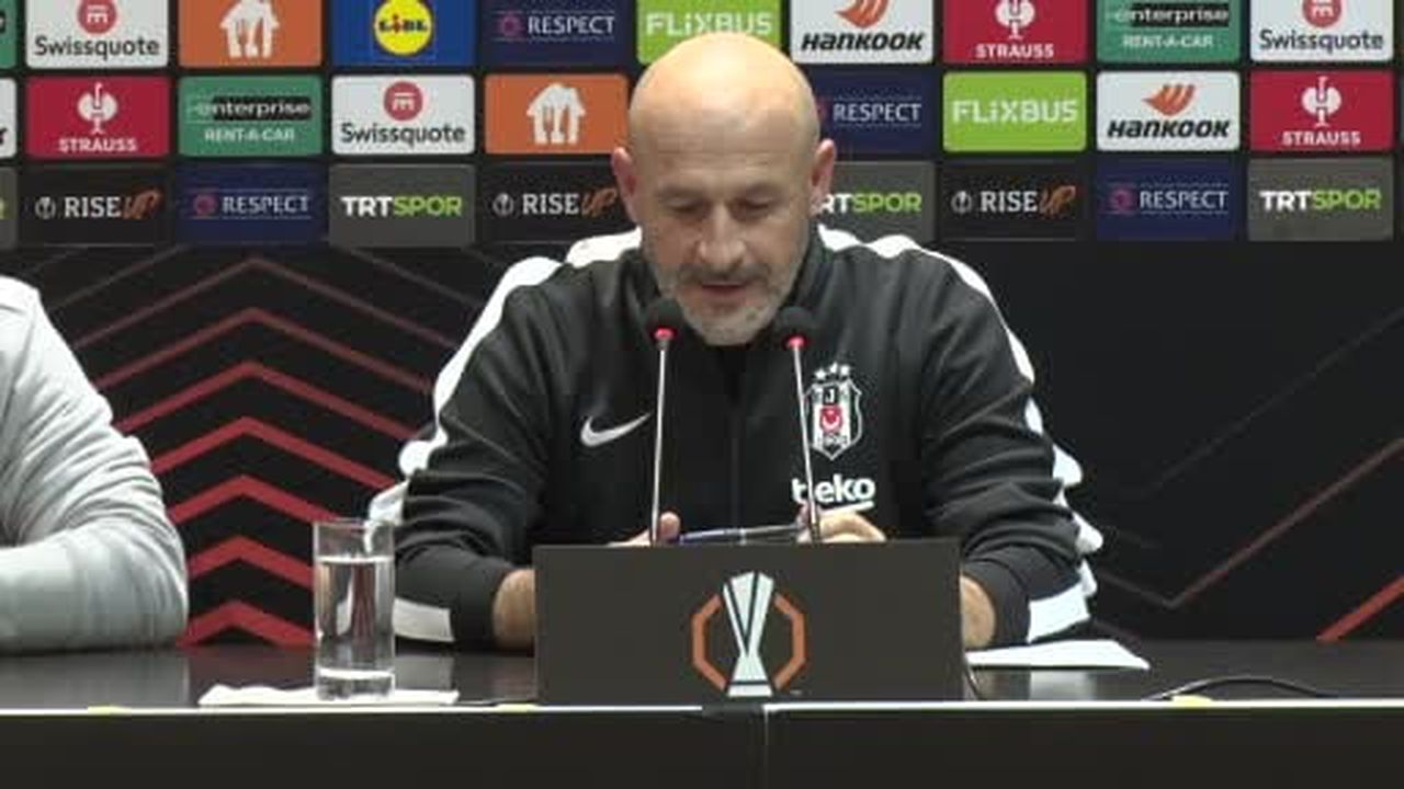 Beşiktaş Teknik Direktörü Vincenzo Italiano, Crystal Palace maçı ardından yaptığı açıklamada...