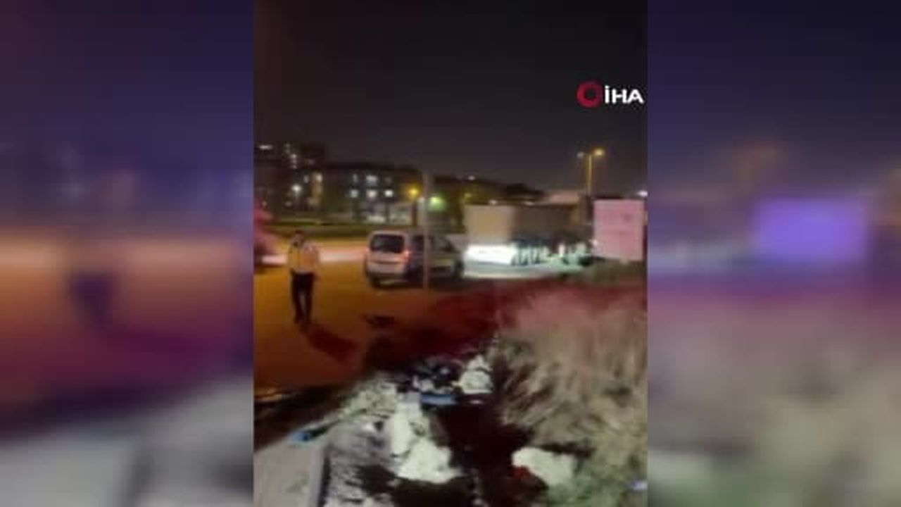 Ankara’da otomobil, başka bir otomobile arkadan çarptı: 3 yaralı