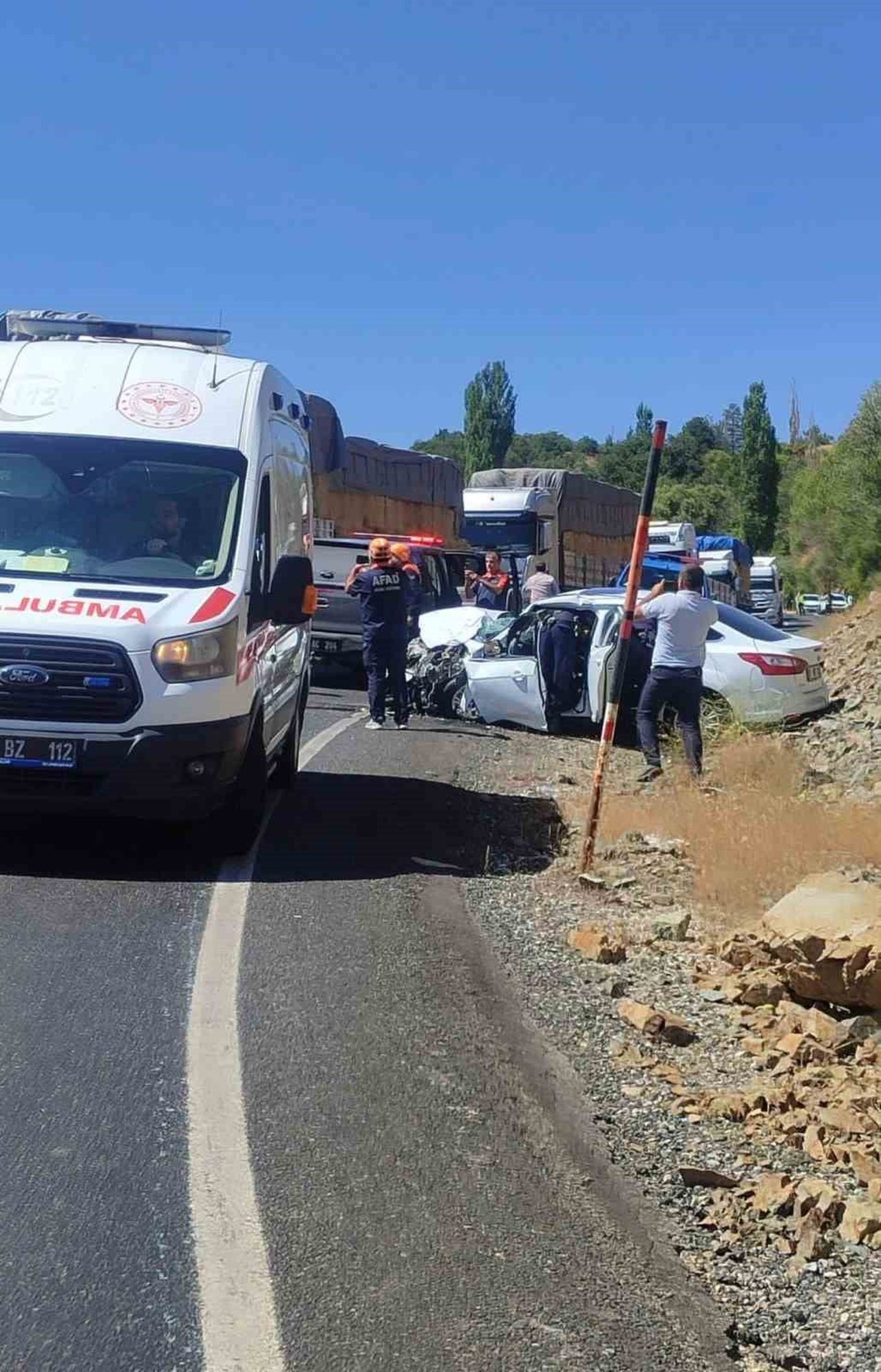 ELAZIĞ’DA KAZA 1 YARALI