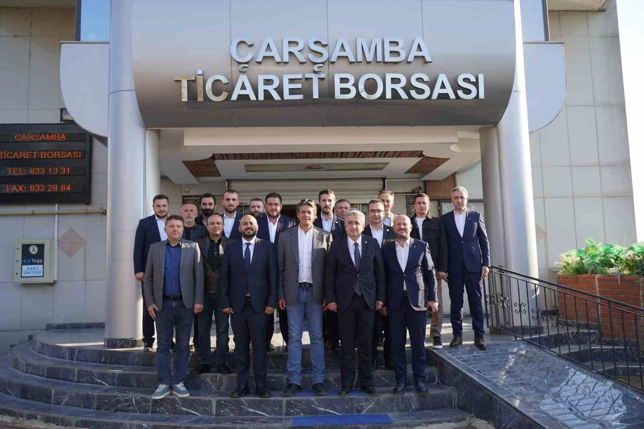 SAMSUN ÇARŞAMBA TİCARET BORSASI’NDA 1 EKİM’DE YAPILAN SEÇİMLERİN ARDINDAN GÖREVE GELEN YÖNETİM...