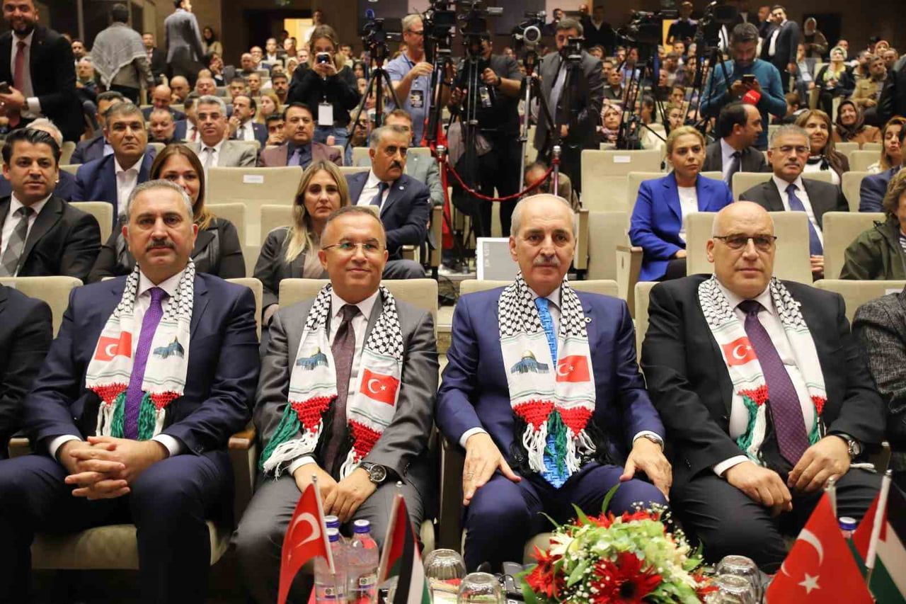 TBMM BAŞKANI NUMAN KURTULMUŞ, GAZZE BELEDİYESİ VE GAZİANTEP BÜYÜKŞEHİR BELEDİYESİ KARDEŞ ŞEHİR...