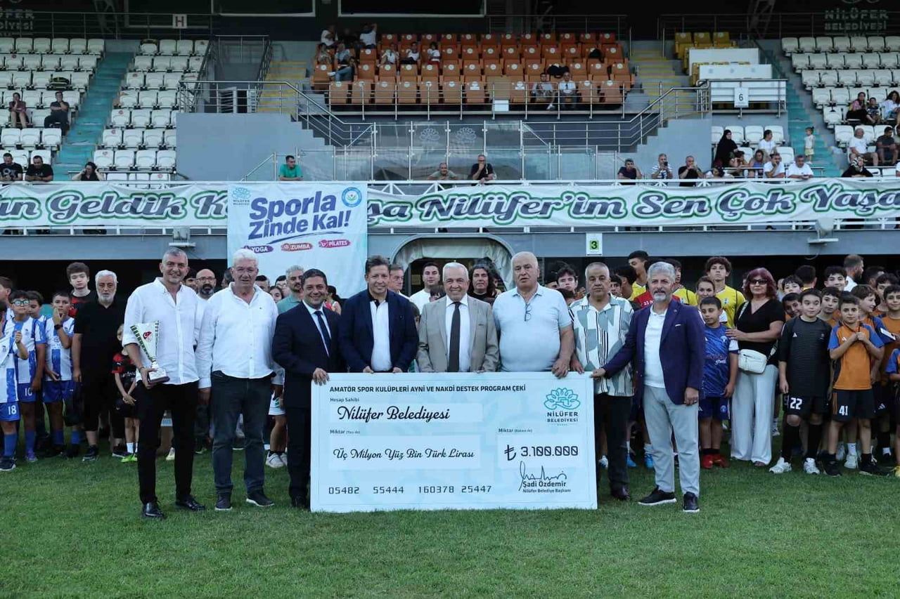 NİLÜFER BELEDİYESİ, AMATÖR SPOR KULÜPLERİ AYNİ VE NAKDİ YARDIM DESTEK PROJESİ KAPSAMINDA 31 SPOR...