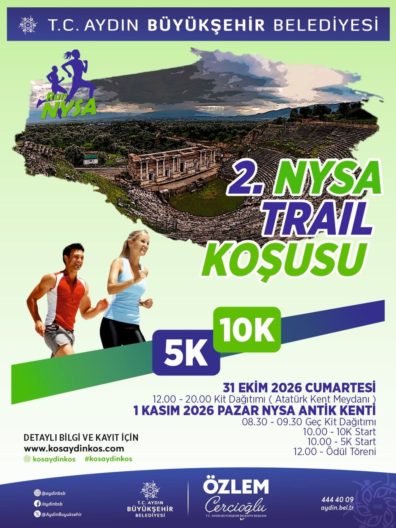 DOĞA VE SPOR NYSA’DA BULUŞACAK