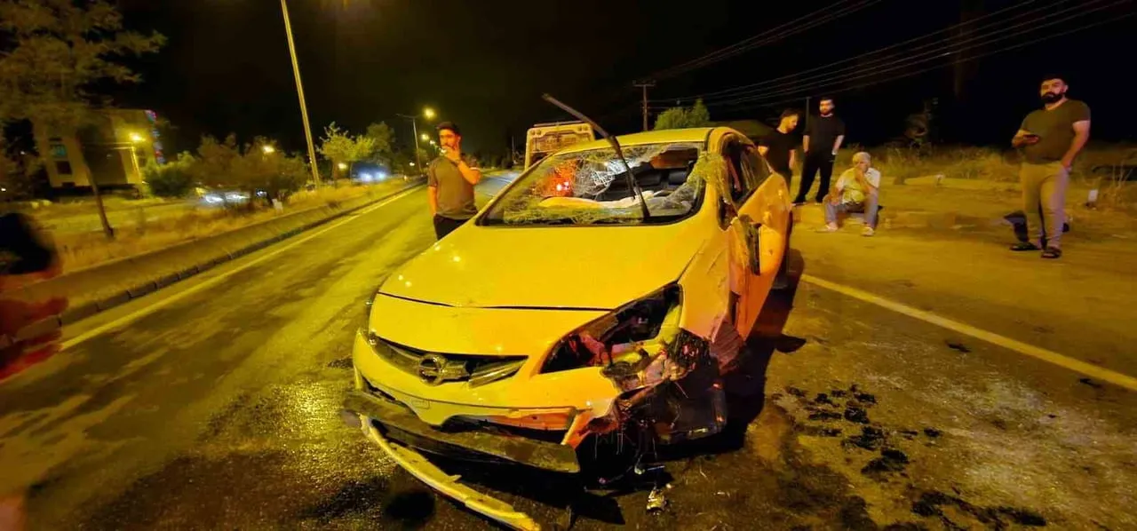 MUŞ-BİTLİS KARAYOLUNDA TAKLA ATAN OTOMOBİLDE 1 KİŞİ YARALANDI