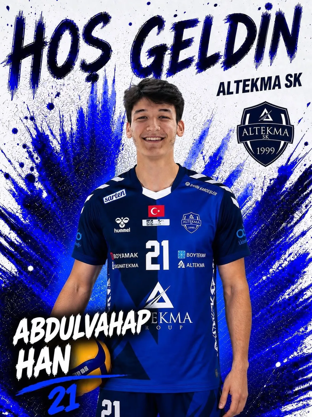 ALTEKMA, FENERBAHÇE ALTYAPISINDAN YETİŞEN 19 YAŞINDAKİ ORTA OYUNCU ABDULVAHAP HAN’I KADROSUNA...