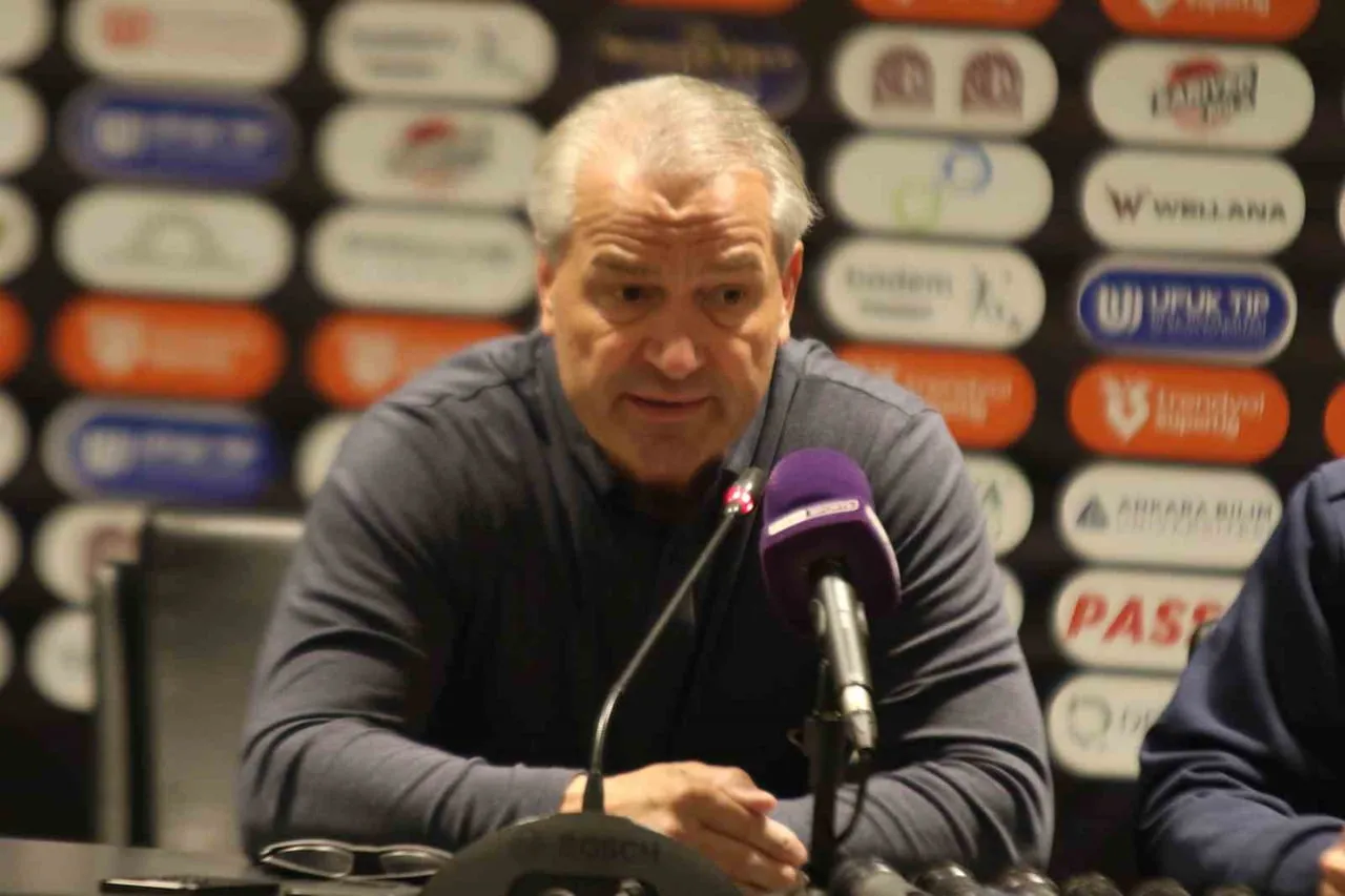 GENÇLERBİRLİĞİ TEKNİK DİREKTÖRÜ BERND STORCK, GALATASARAY MÜSABAKASININ ARDINDAN, "MAÇ BİTİMİNDE...