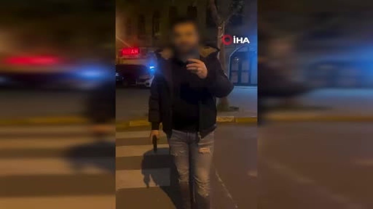 Sarıyer’de araç alacağı tartışmasında silahla yaralama: Olay anı kamerada