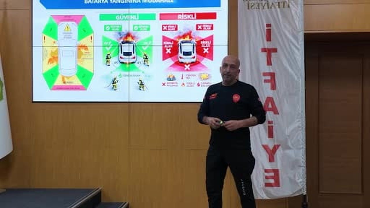Elektrikli araç kazalarında hayati risklere karşı sağlık personeline eğitim