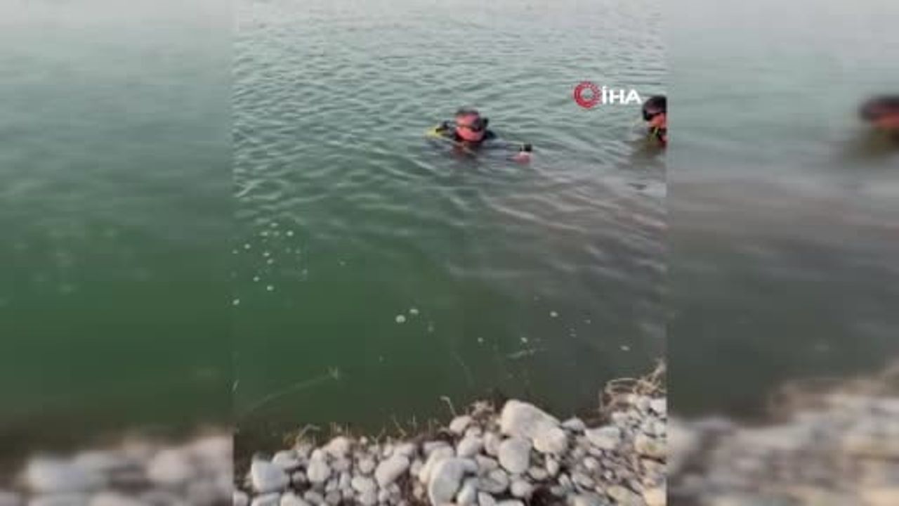 Elazığ'da babasıyla baraj gölüne giren 18 yaşındaki genç boğuldu