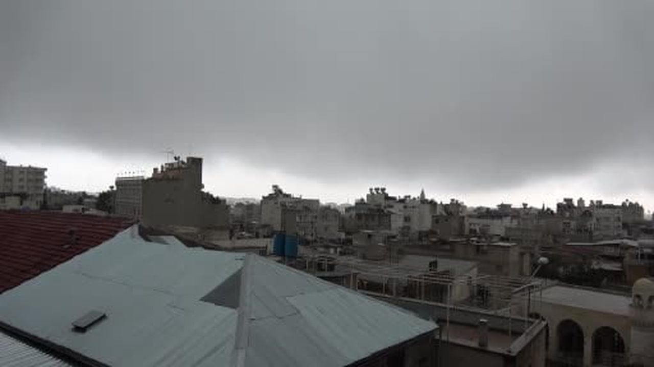 Kilis'te yağışlı ve kasvetli hava etkili oluyor