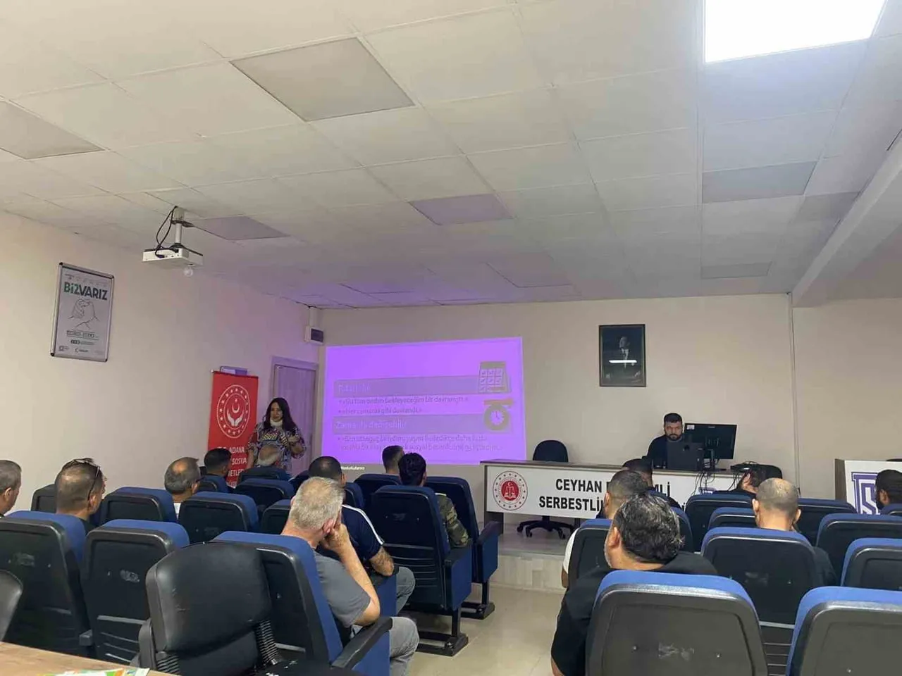 ADANA’DA DENETİMLİ SERBESTLİK MÜDÜRLÜĞÜNDEN FAYDALANAN YÜKÜMLÜLÜLERE YÖNELİK EĞİTİM...