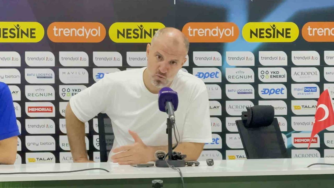 BURSASPOR TEKNİK DİREKTÖRÜ MUSTAFA ER: İYİ BİR BAŞLANGIÇ