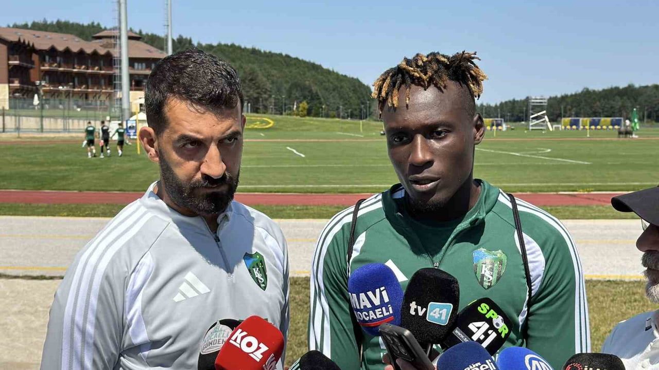KOCAELİSPORLU DANİEL AGYEİ, TOPUK YAYLASI KAMPINDA AÇIKLAMA YAPTI
