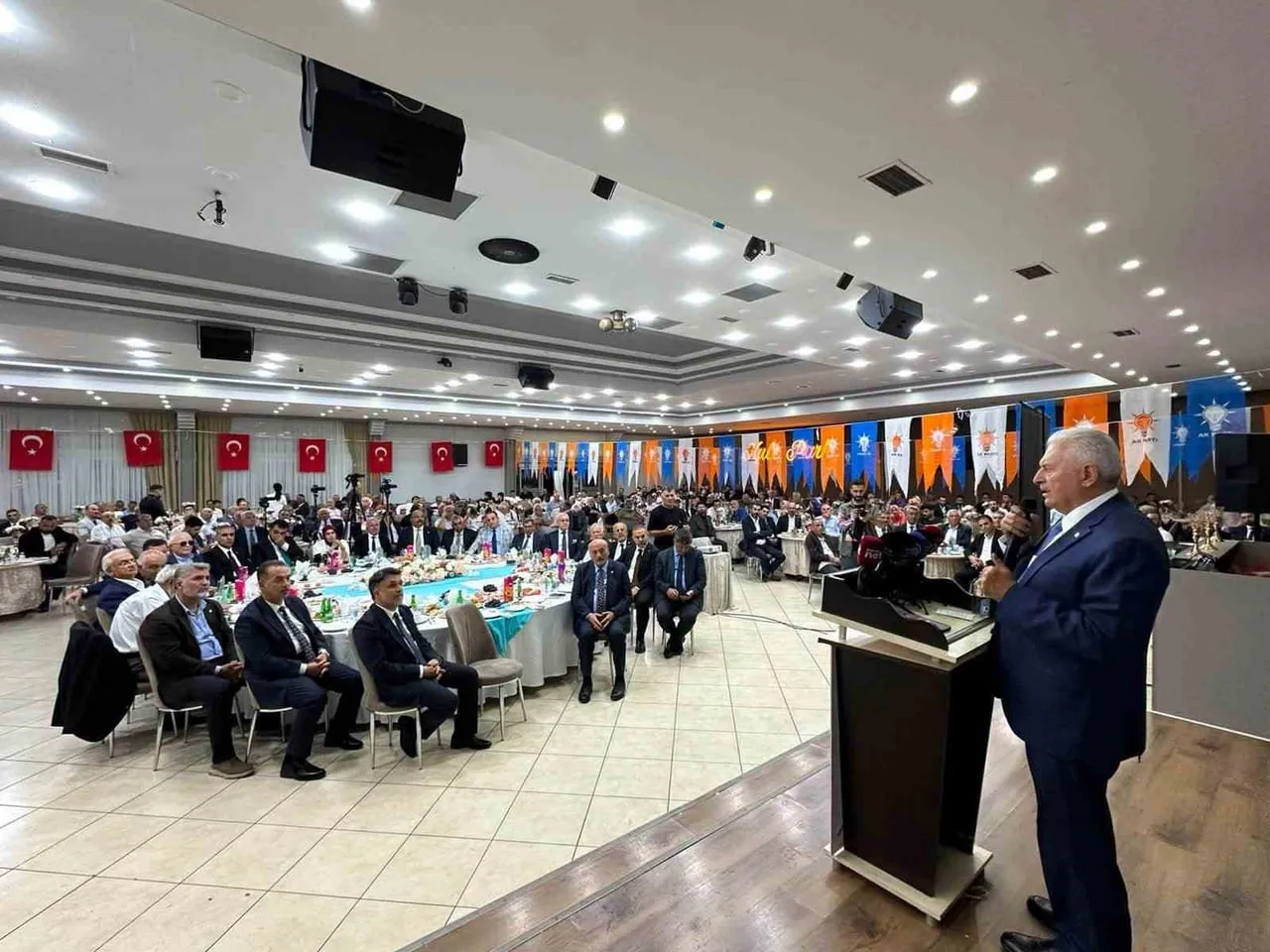 TÜRK DEVLETLERİ TEŞKİLATI (TDT) AKSAKALLAR KONSEYİ BAŞKANI BİNALİ YILDIRIM, "TERÖRSÜZ TÜRKİYE...
