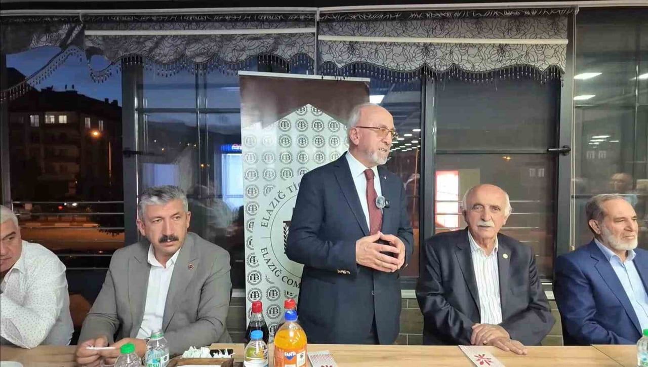 ELAZIĞ TİCARET BORSASI BAŞKANI MEHMET ALİ DUMANDAĞ, KOVANCILAR VE KARAKOÇAN İLÇELERİNDE ÜYELERLE...