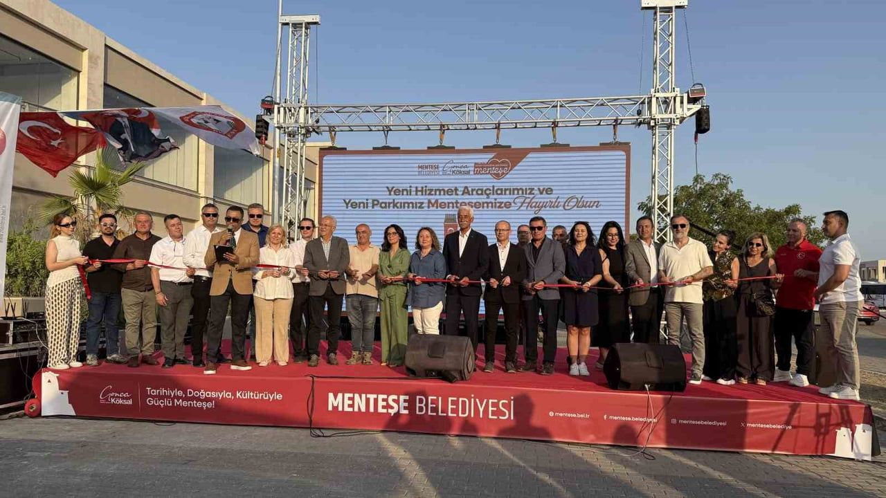 MENTEŞE BELEDİYESİ, ÖZ KAYNAKLARIYLA FİLOSUNA KAZANDIRDIĞI YENİ ARAÇ VE İŞ MAKİNELERİNİ DÜZENLENEN...