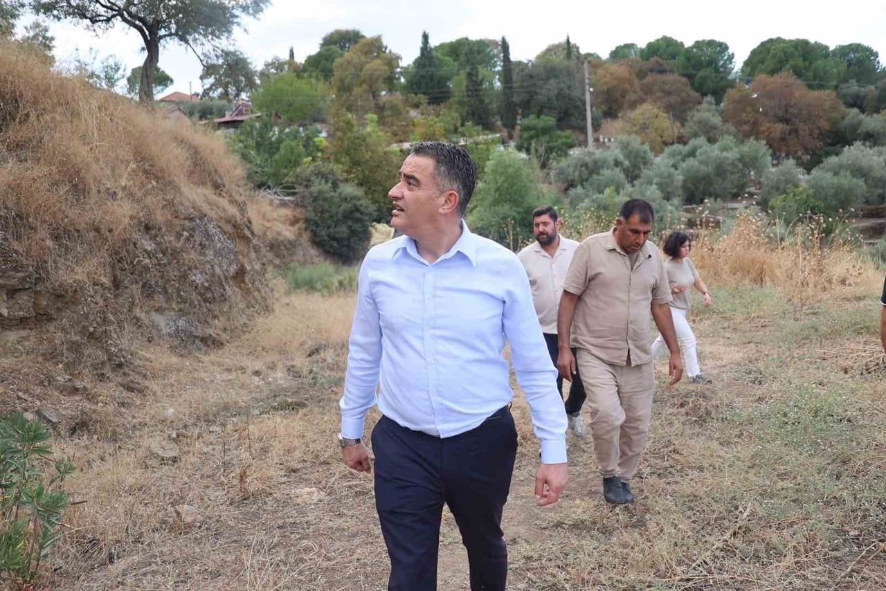 KOÇARLI’NIN ŞENKÖY MAHALLESİ’NDE YAPIMI PLANLANAN DÜĞÜN SALONU PROJESİ İÇİN ÇALIŞMALAR BAŞLARKEN...