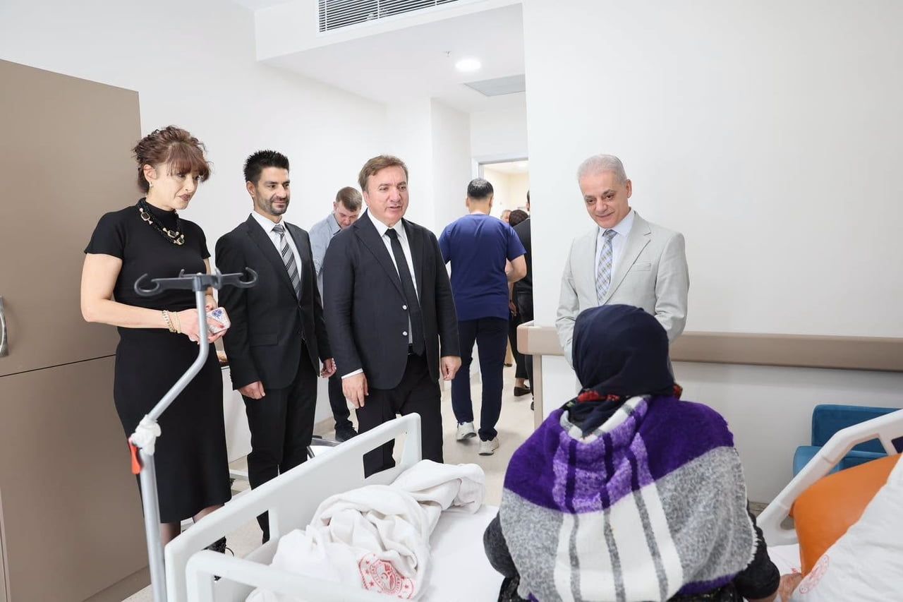 VALİ AYDOĞDU, HASTANEDE TEDAVİ GÖREN HASTALARI ZİYARET ETTİ