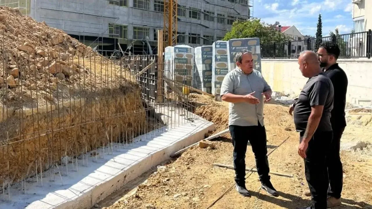 SİNOP’UN BOYABAT İLÇESİNDE, TÜRKİYE ODALAR VE BORSALAR BİRLİĞİ (TOBB) TARAFINDAN YAPIMI SÜRDÜRÜLEN...