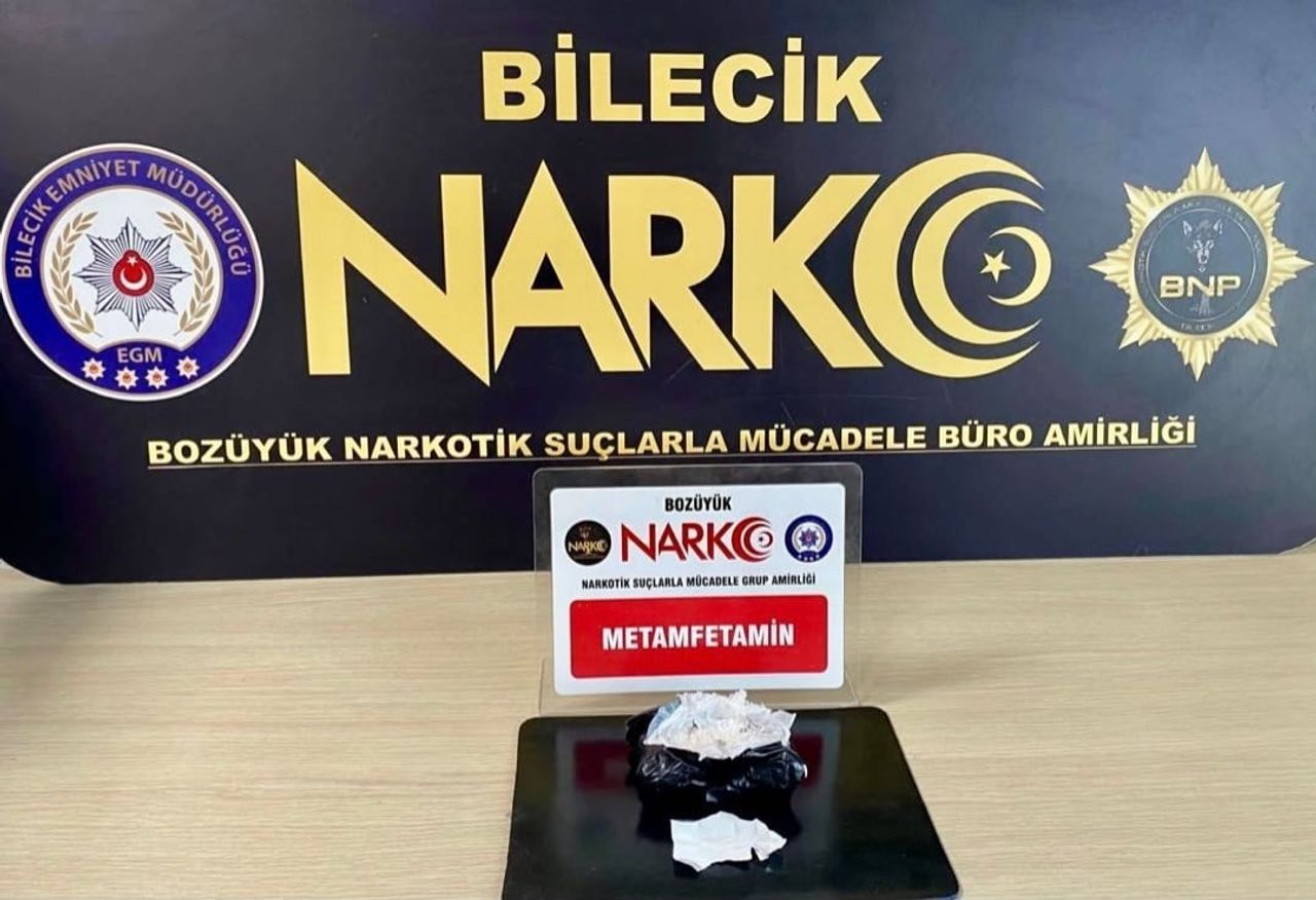 BİLECİK'TE UYUŞTURUCU OPERASYONU: 1 GÖZALTI