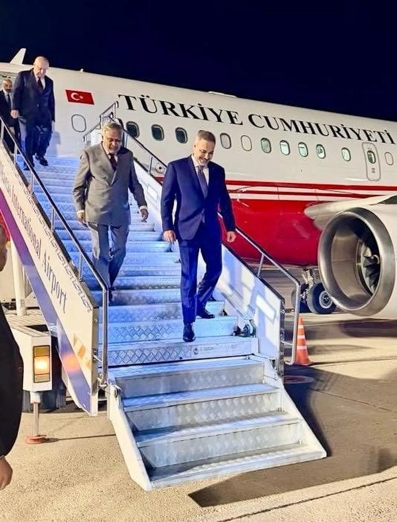 DIŞİŞLERİ BAKANI HAKAN FİDAN VE MİLLİ SAVUNMA BAKANI YAŞAR GÜLER, CUMHURBAŞKANI RECEP TAYYİP...