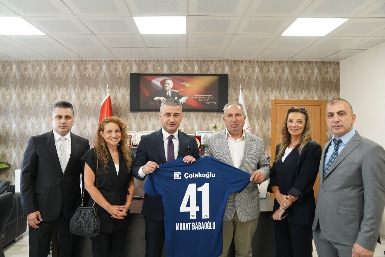 ÇOLAKOĞLU METALURJİ SPOR KULÜBÜ (ÇMSK) YÖNETİMİ PROTOKOL ZİYARETLERİ KAPSAMINDA DİLOVASI KAYMAKAMI...