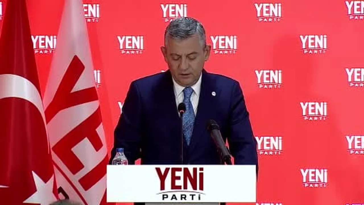 YENİ Parti Genel Başkanı Özel: "YENİ Parti'nin iktidarını kurmak için yorulmadan yürümeye devam...