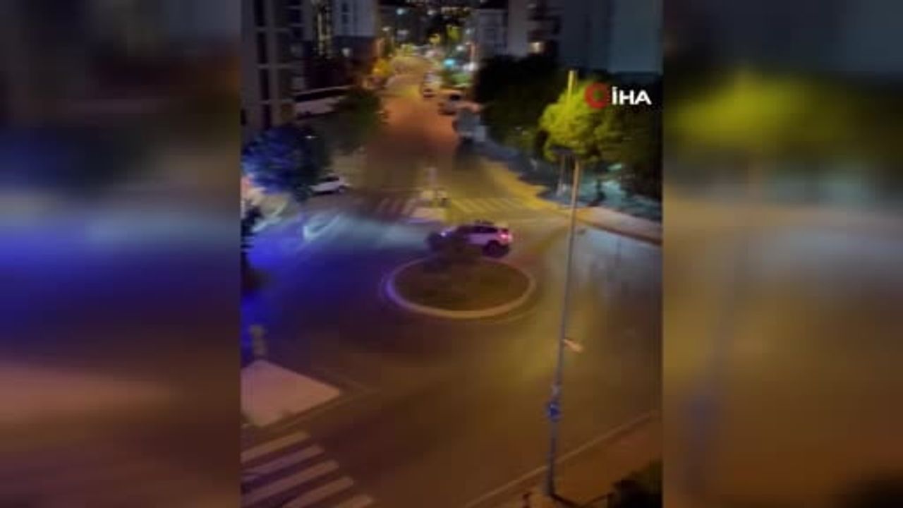 Büyükçekmece'de drift tutkusu pahalıya patladı