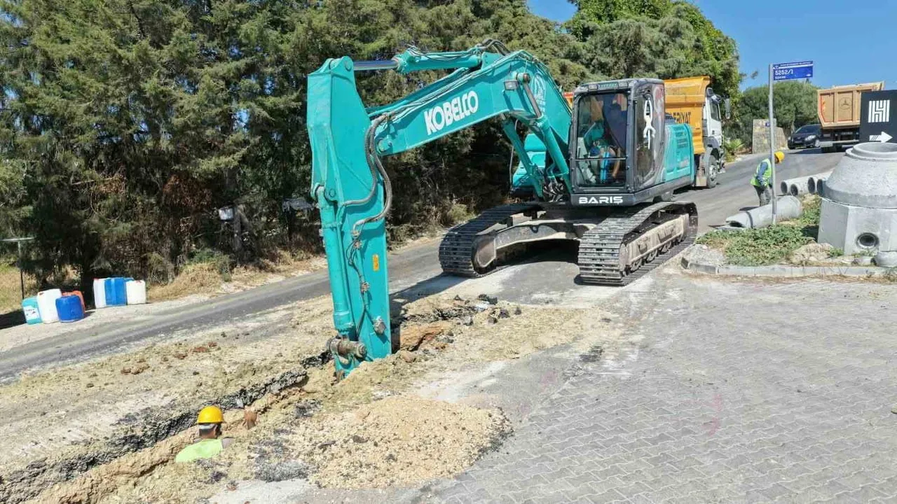 AYDIN BÜYÜKŞEHİR BELEDİYESİ TARAFINDAN KUŞADASI’NIN SOĞUCAK MAHALLESİ’NDE BAŞLATILAN İLAVE...