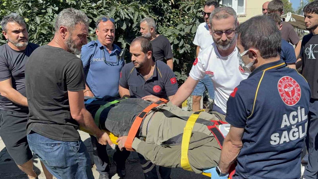 SAMSUN’UN TEKKEKÖY İLÇESİNDE MOTOSİKLET İLE OTOMOBİLİN ÇARPIŞMASI SONUCU MEYDANA GELEN TRAFİK...