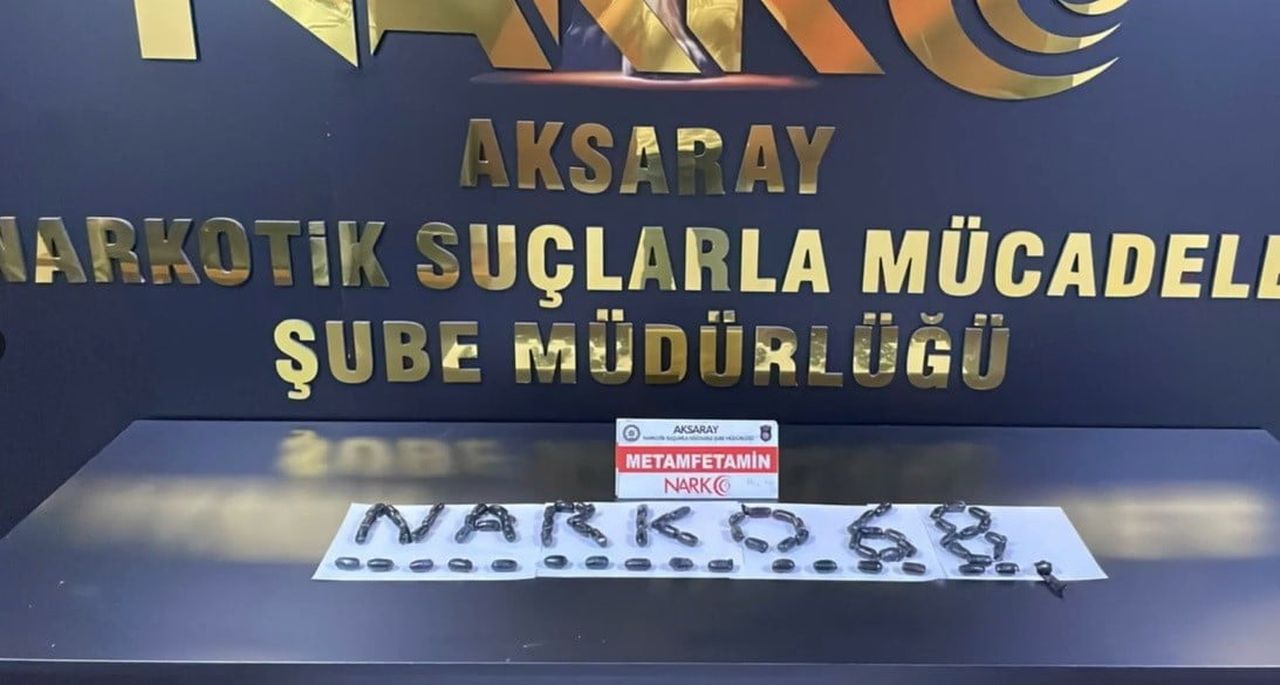 AKSARAY’DA POLİS EKİPLERİNCE DÜZENLENEN UYUŞTURUCU OPERASYONLARINDA, ŞÜPHELİLERİN MİDE İÇERİSİNE...