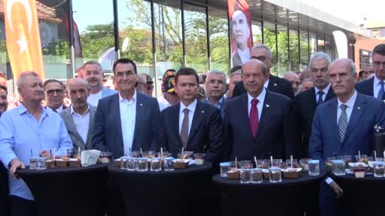 Yaşar Kemal Medeniyetler Kütüphanesi, KKTC 5. Cumhurbaşkanı Tatar'ın da katılımıyla...